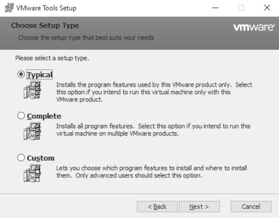 圖7 安裝VMware Tools。
