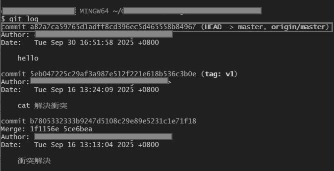 圖4為commit hash a82a7開頭的紀錄。
