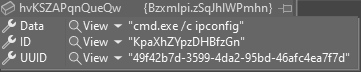 圖21 該命令以RC4加密並以Base64格式編碼的方式傳送到客戶端。